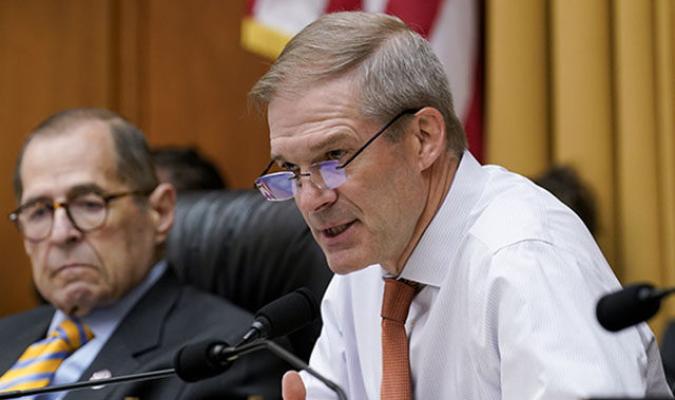Jim Jordan Speaks During Committee Hearing